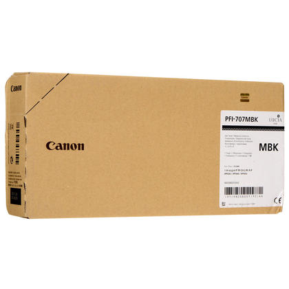 OEM Canon PFI-707MBK Ink Cartridge - Matte Black