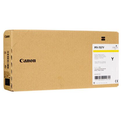 OEM Canon PFI-707Y Ink Cartridge - Yellow