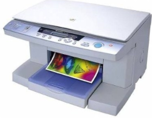 Sharp AJ-1800 Color Inkjet Printer Demo