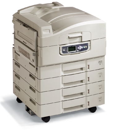 Sharp AR-C360P Color Laser Printer Demo