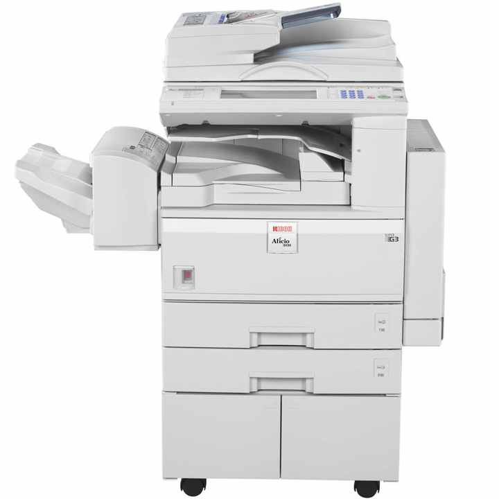 New Ricoh Aficio 3030SP Mono Laser MFP