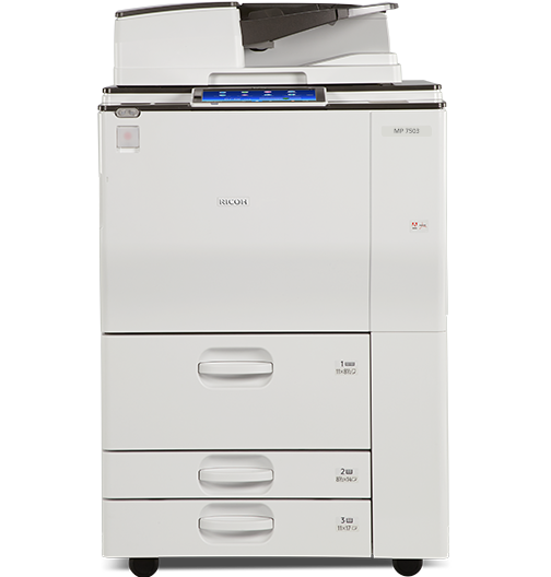 New Ricoh Aficio MP 7503 Mono Laser MFP