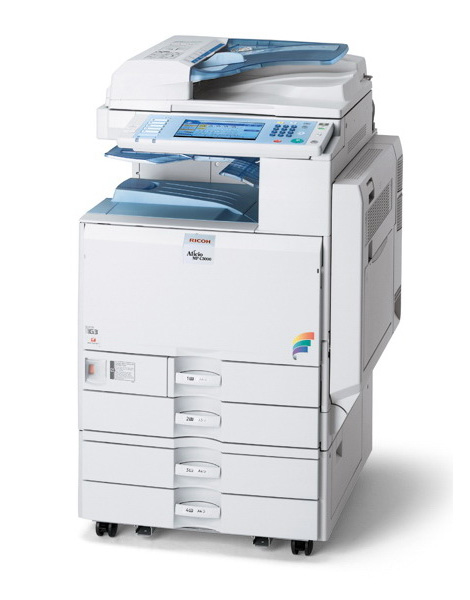 New Ricoh Aficio MP C2000SPF Color Laser MFP