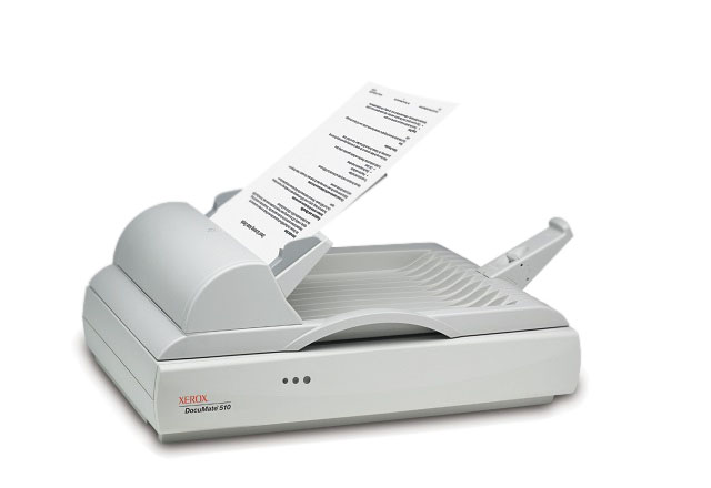 Xerox DocuMate 510 Color Flatbed Scanner Demo