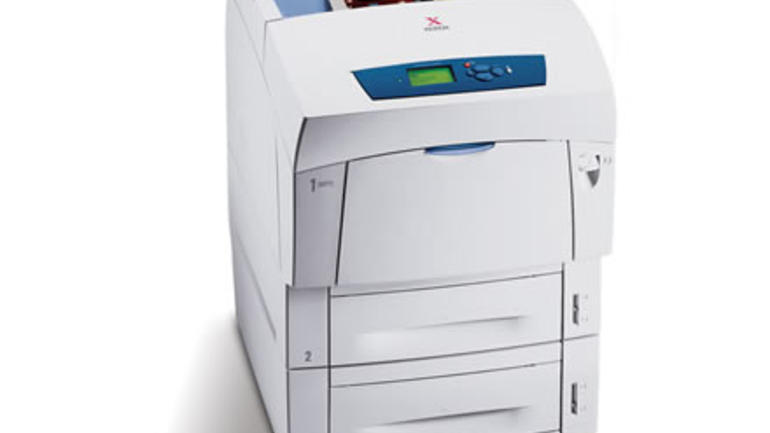 Xerox Phaser 6250/DT Color Laser Printer Demo