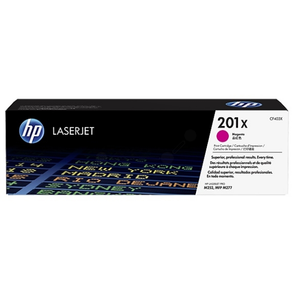 OEM HP 201X Toner Cartridge - Magenta